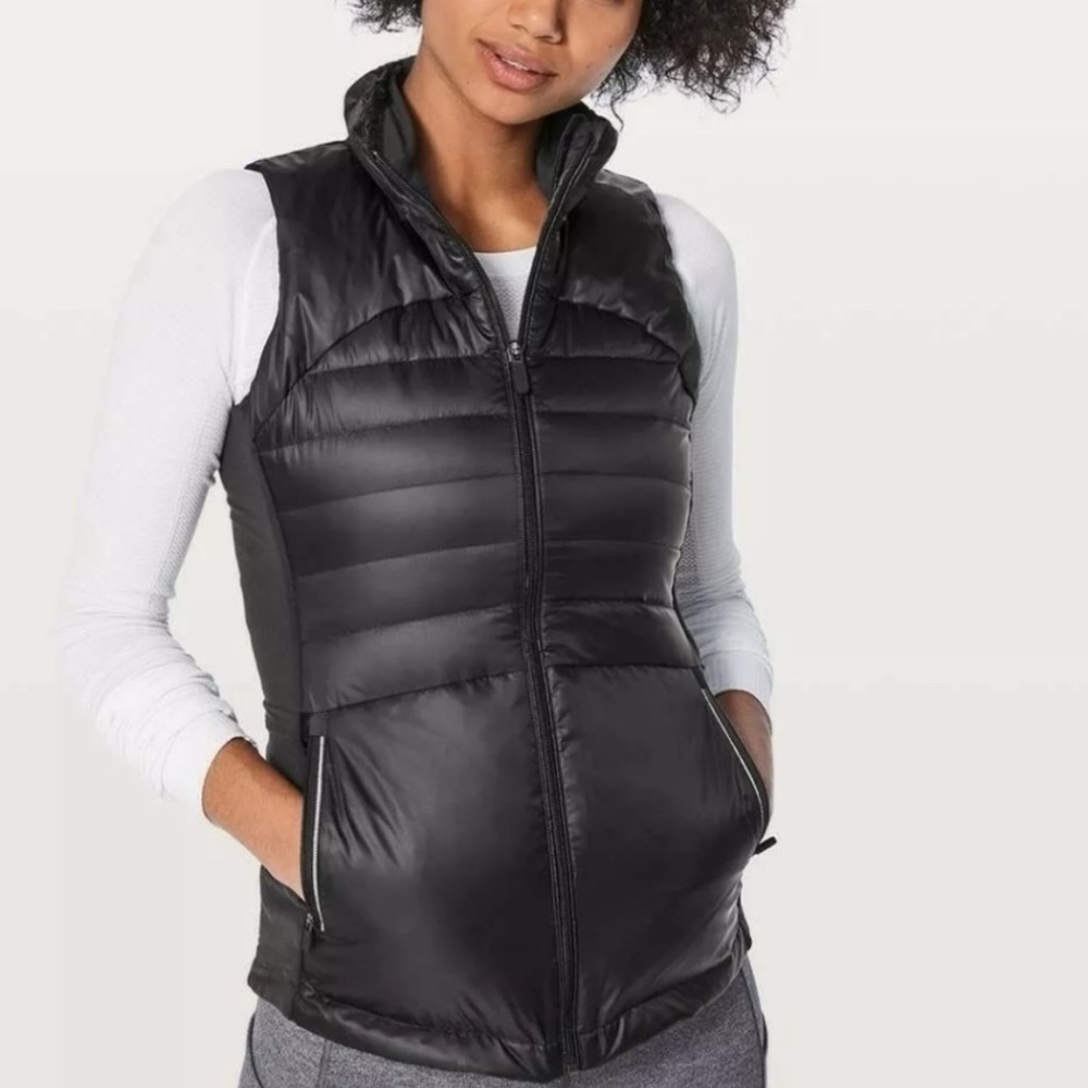 lululemon athletica Midnight Black Quilted Vest